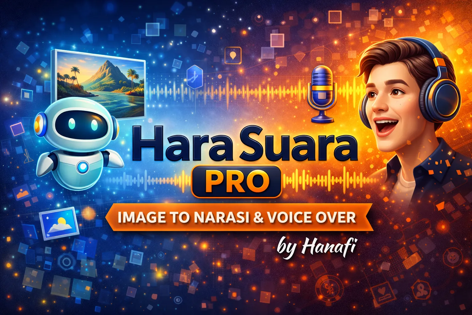 Hara Suara Pro - Image to Narasi & Voice Over